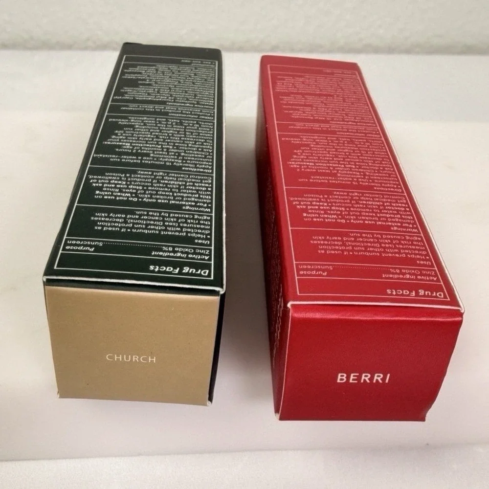 Ciele cosmetics Glow and PROTECT SPF 50 BERRI Blush and CHURCH Highlighter